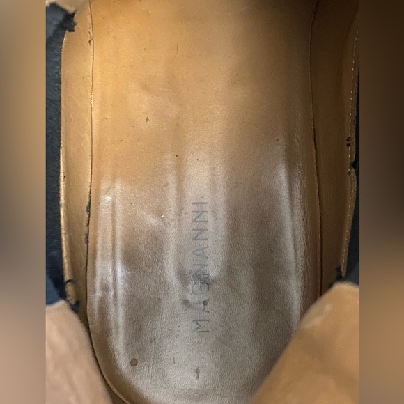 Magnanni Black leather chelsea boots Sz:12 made in Spain - Picture 10 of 12